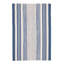 Quincy Stripe Denim Handwoven Indoor/Outdoor Rug-1944679226