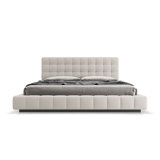 Thompson Upholstered Wingback Bed