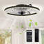 50cm Ceiling Fan with LED Lights-1805686058