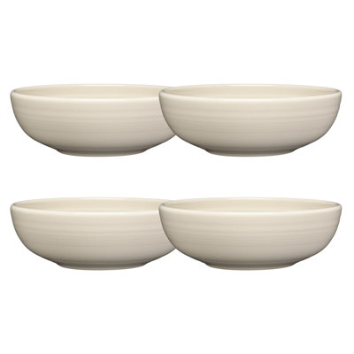 Fiesta Linen Set of 4 Bistro Coupe 7 5/8-Inch 38OZ Medium Bowls