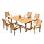 Outdoor 9 - Piece Teak Dining Set-1443311592-1411952678