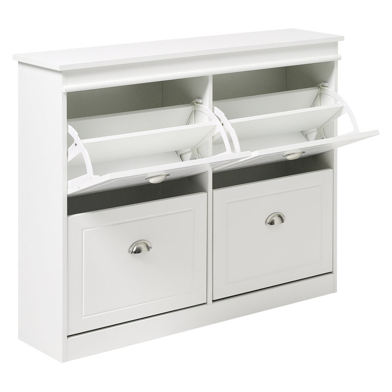 16 Pair Shoe Storage Cabinet