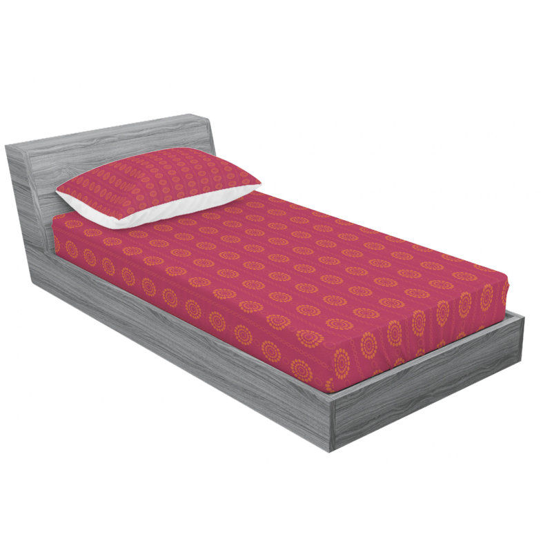 Microfiber Floral Sheet Set, Twin XL Sheet Set + Fitted Sheet