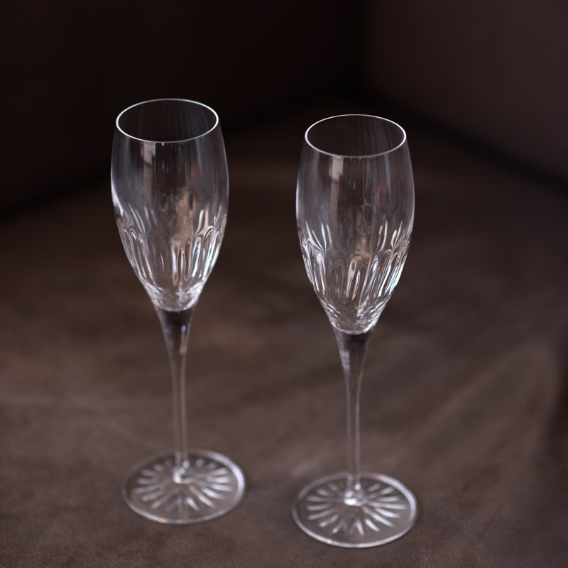 Luigi Bormioli Diamante 7.5 oz Prosecco / Sperkling Wine Glasses