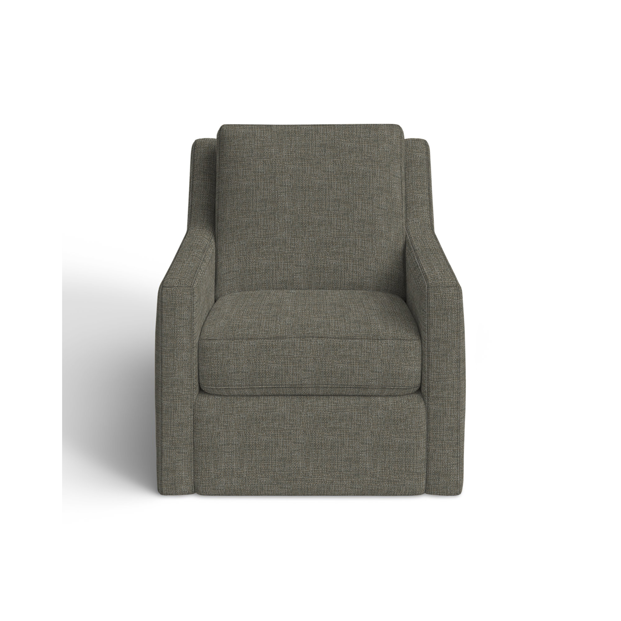 Milunka Upholstered Armchair, Drusky Gray Performance