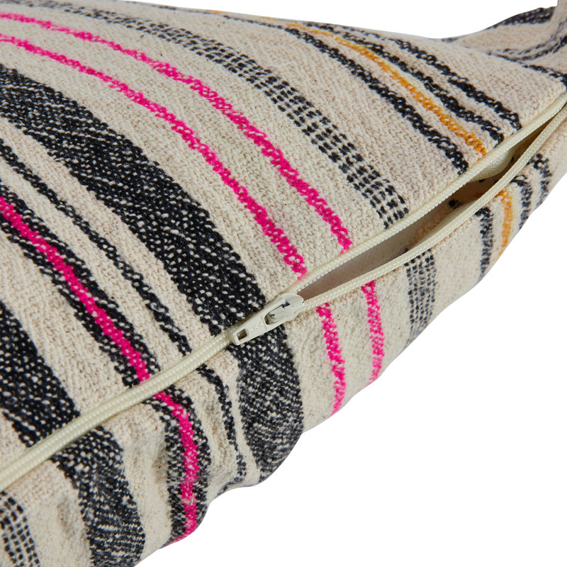 Embroidered Cotton Blend Pillow Cover