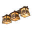 Rustic Lodge 3 - Light Vanity Light