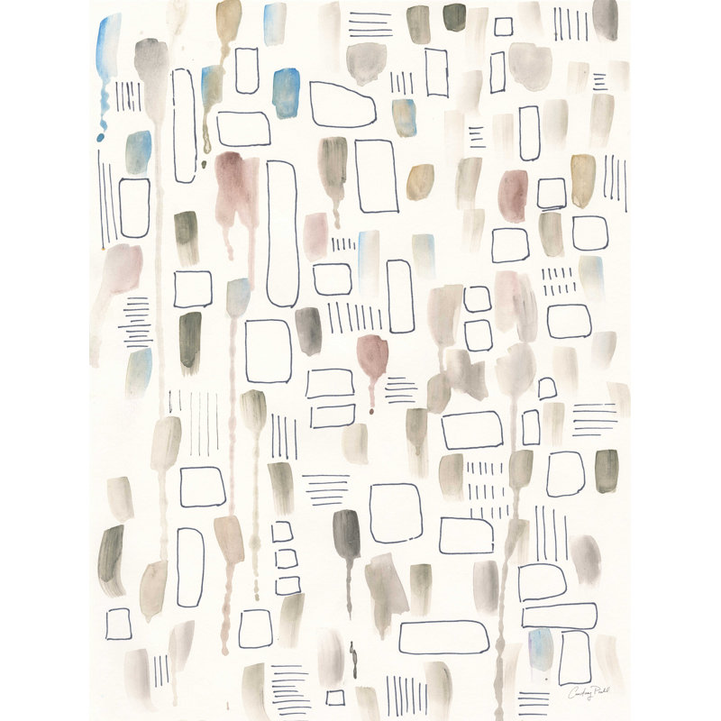 Neutraludes III - impression sur toile tendue, H 16 po x l 12 po