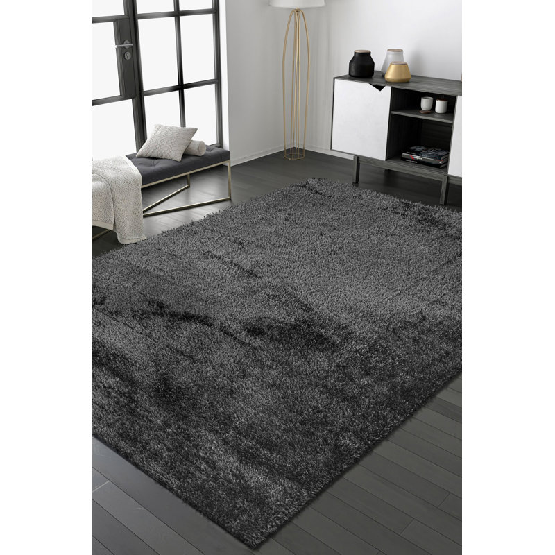 Solid Colour Area Rug, Rectangle 60 x 110 cm