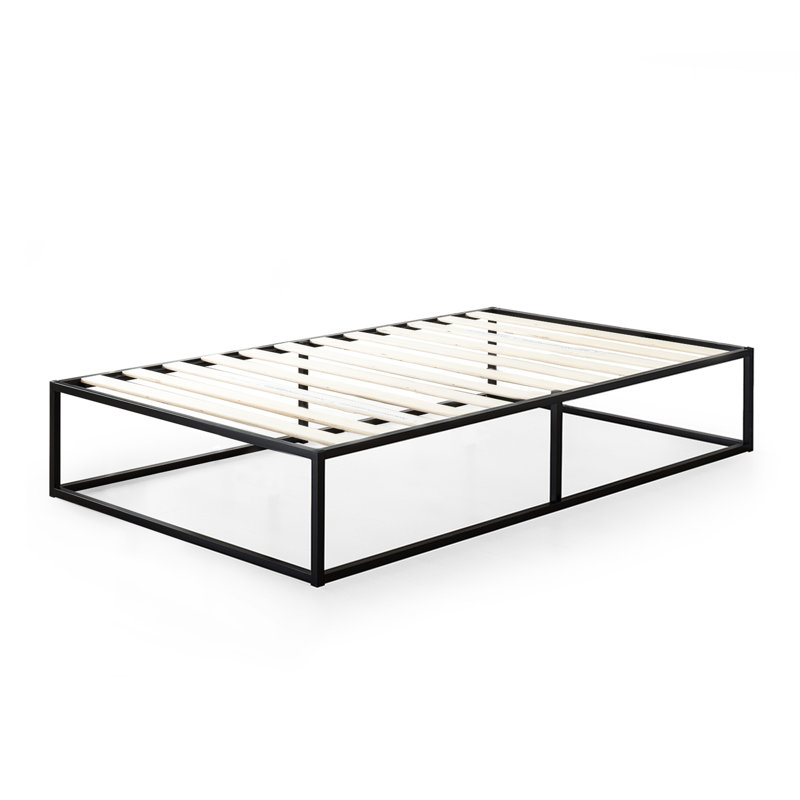 14" Steel Bed Frame, Narrow Twin