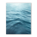Coastal Retreat Underwater Clouds XXI - Floater Frame Print on Canvas