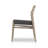 Wood Premium All-Weather Wicker Outdoor Dining Side Chair-266578907