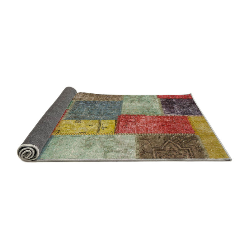 Abstract Indoor Rug, Round 7'
