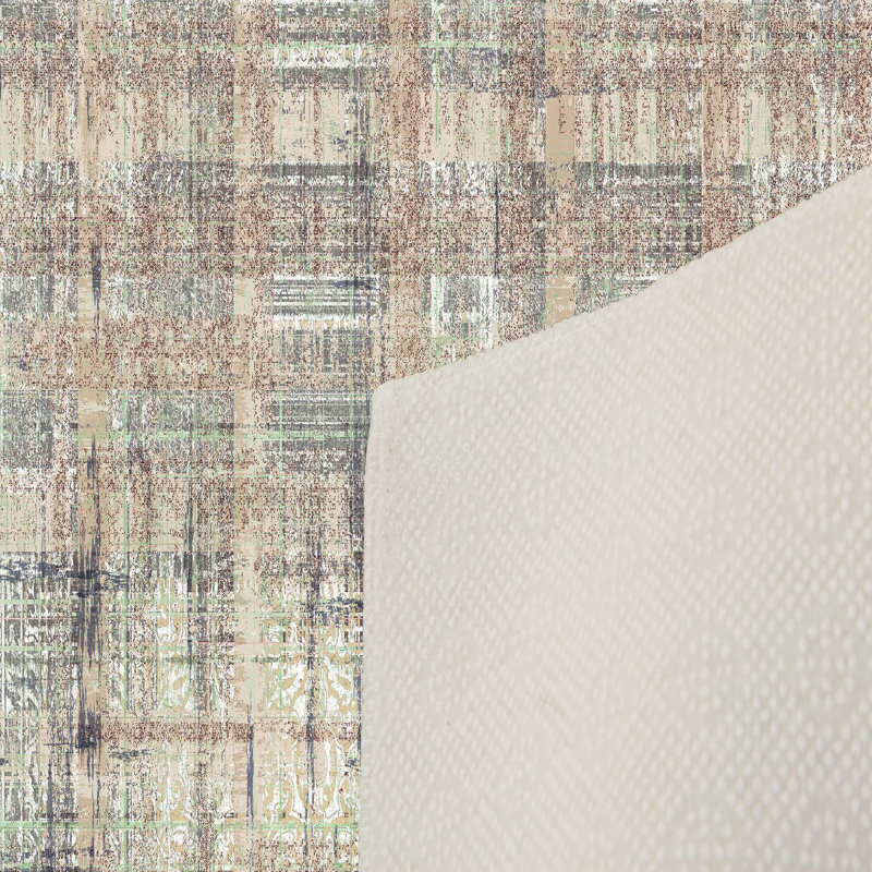 Abstract Indoor Rug, Rectangle 5'3" x 7'7"