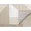 Tapis d'intérieur à motif géométrique crème, moderne Mid-Century 7 pi x 10 pi (6 pi 7 po x 9 pi 6 po) de Branch Branch-479163231