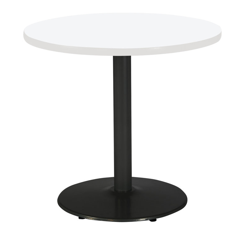 Table de salle à manger ronde Mode, H 29 po x l 36 po x P 36 po, Cerise, Argent