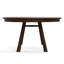 Hudson Valley Round Walnut Wood Dining Table