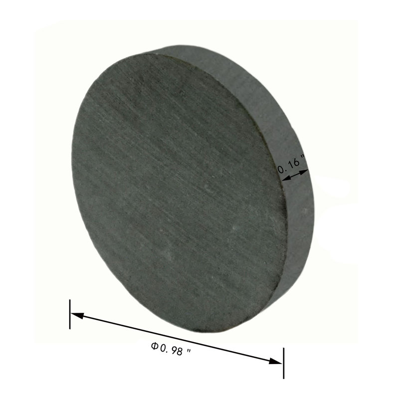 Réfrigérateur 1 pouce de diamètre 1/16 po