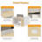 Okeysen 4 Person Benching Workstation & 4 BIFMA Certified Office Chairs Set-128929794