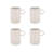 Domo Piece Porcelain China Dinnerware Set