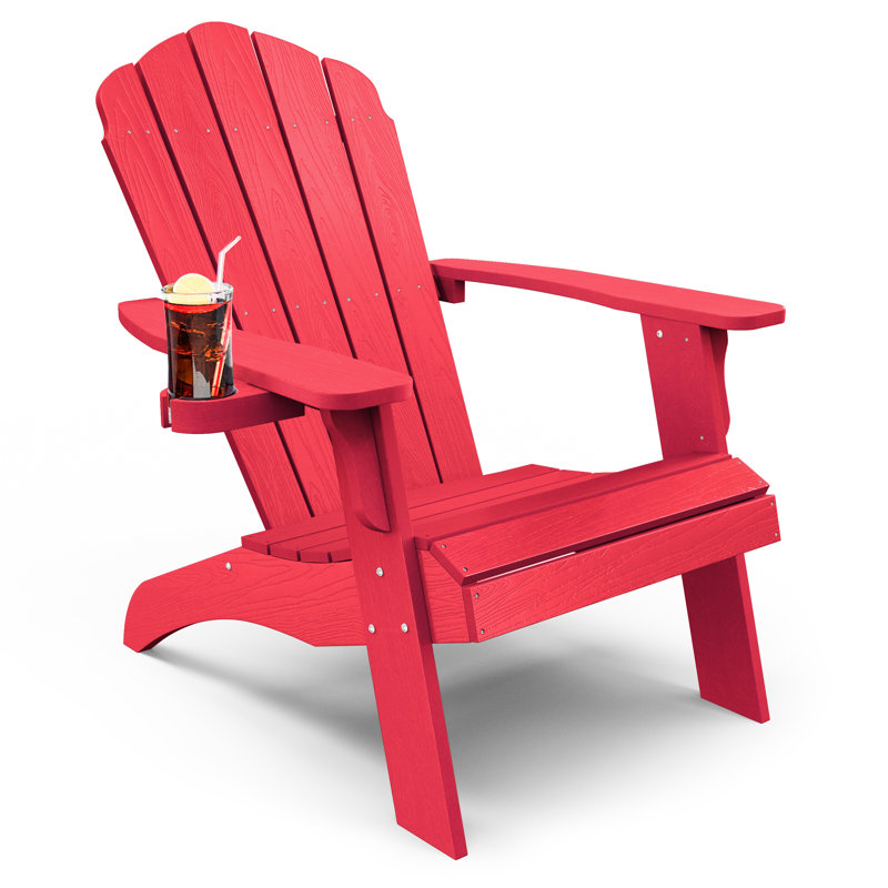 Chaise Adirondack Allurine, Rouge