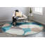 Tapis bleu Dews-2108891422