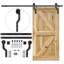 Bethania Single Bypass Barn Door Hardware Kit