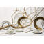 Domo Gold Porcelain Dinner Plate-14058507