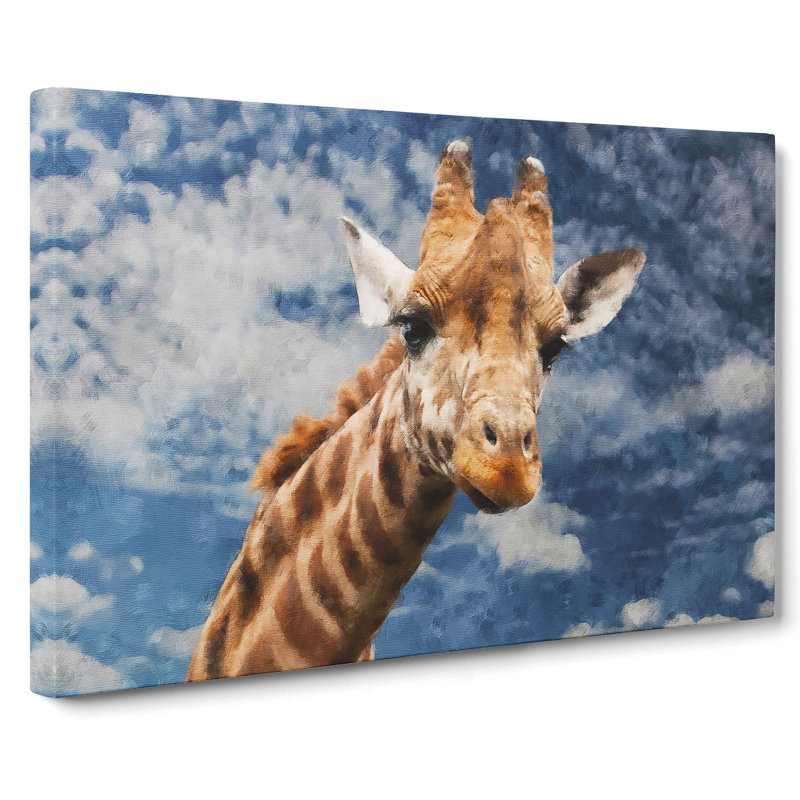 Giraffe Vol.2 - Wrapped Canvas, 40cm H x 60cm W x 3cm D