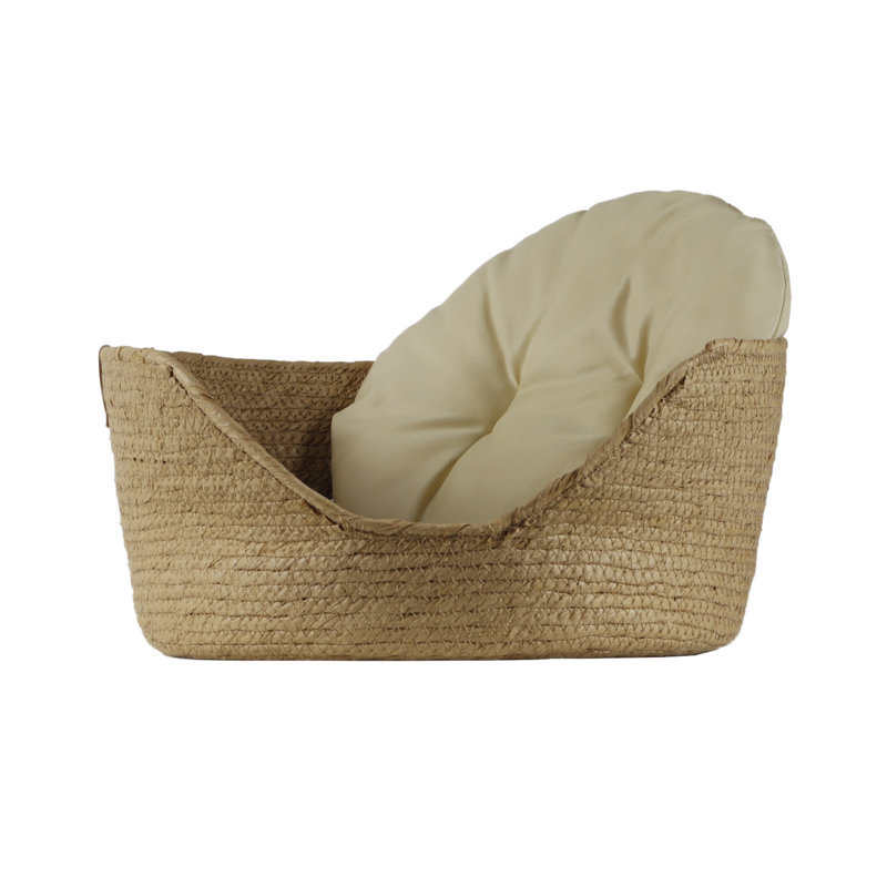 Valjean Bolster Pet Bed, 19cm H x 40cm W x 40cm D