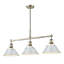 Luminaire suspendu linéaire à 3 lumières pour îlot de cuisine Weatherford-970020808-970020804