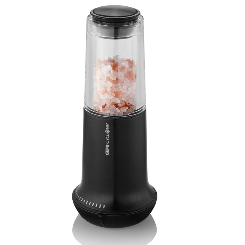 Brand No Power Source Required / Manual Salt & Pepper Shaker, Black