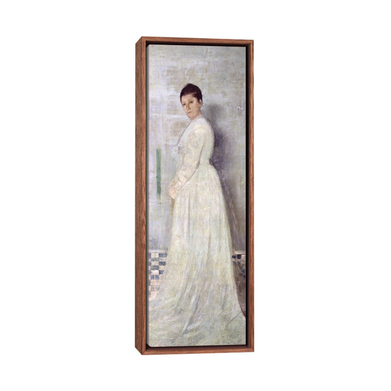 Print, 152.4 cm H x 50.8cm W x 4.445cm D, Classic Wood