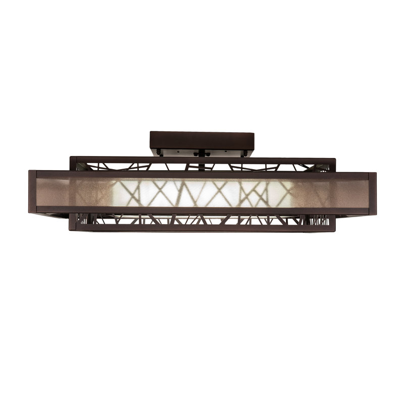 Quadrato 1 - Light LED Semi Flush Mount