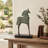 8.5x4x14" Horse Sculpture On Stand