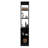 Linen Cabinet Marion, Bathroom, Black-1971922173