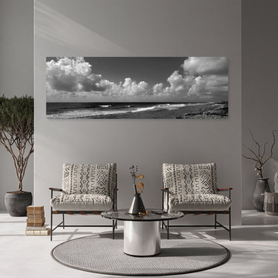 Grand Cayman, îles Caïmans, plage vide sur l'île, art mural contemporain contemporain côtier