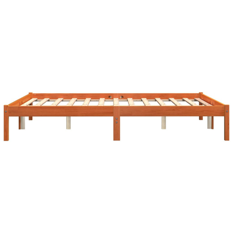 Eakin Solid Wood Bed, European Kingsize (160 x 200cm)