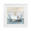 Cozy Spa Bath & Slouf, reproduction encadrée sous verre, design par Conrad Knutsen