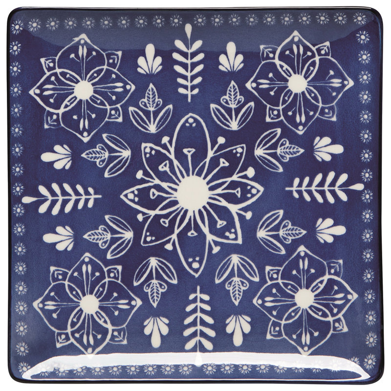 Ensemble de 6 assiettes estampées 8 pouces Porto