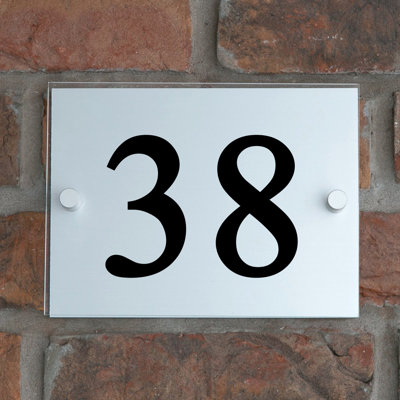 Champy 15cm H Plastic House Number