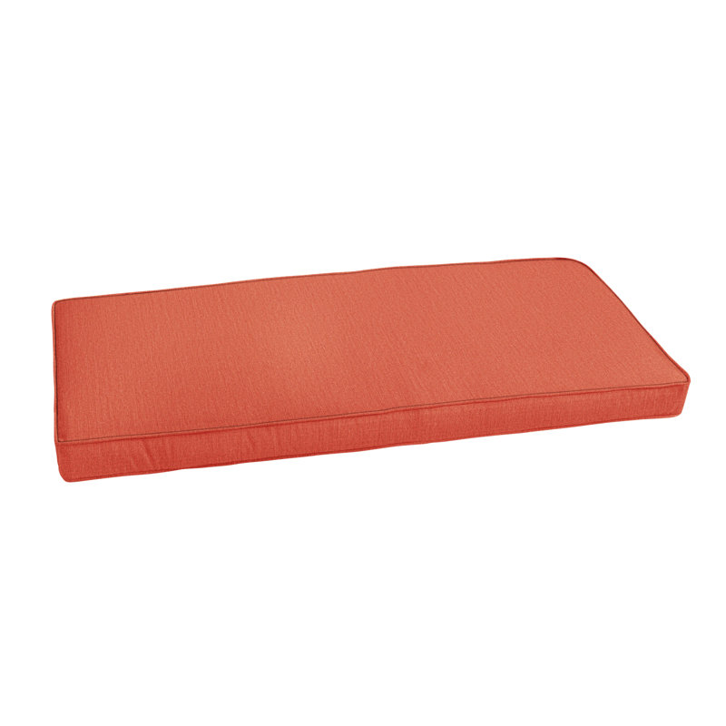 Outdoor Sunbrella Seat Cushion, 44" W x 19" D