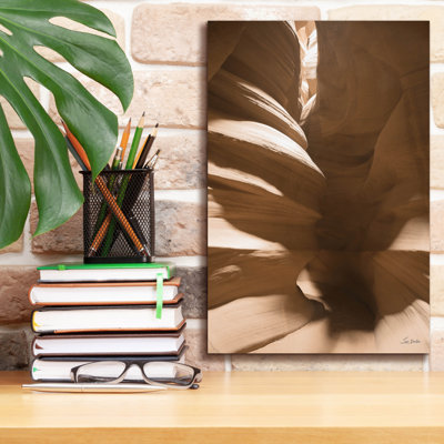 Epic Graffiti 'Canyon Abstract 8'  by Lori Deiter Canvas Wall Art, 12" x 18"