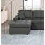 Canapé modulaire contemporain touffeté-278476622