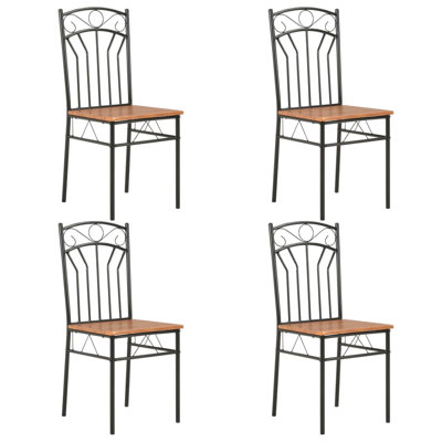 Wantagh 44cm H Side Chair in Brown