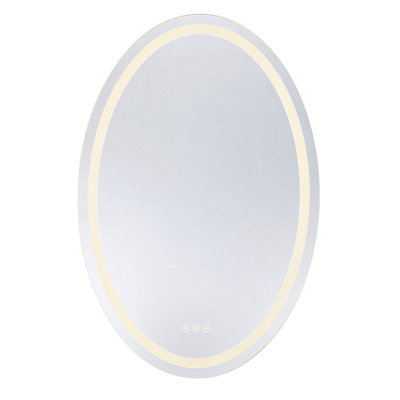 Miroir Quorra, 36" x 24", Ovale