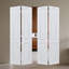 Porte pliante en vinyle à finition blanche unie de 3/4 po d'épaisseur 28 po x 83 po Crafted Modern-130890370
