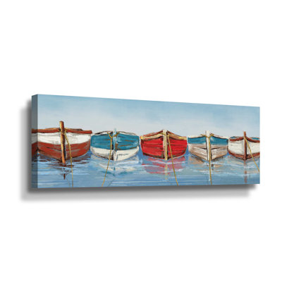" All Lined Up " Painting Print