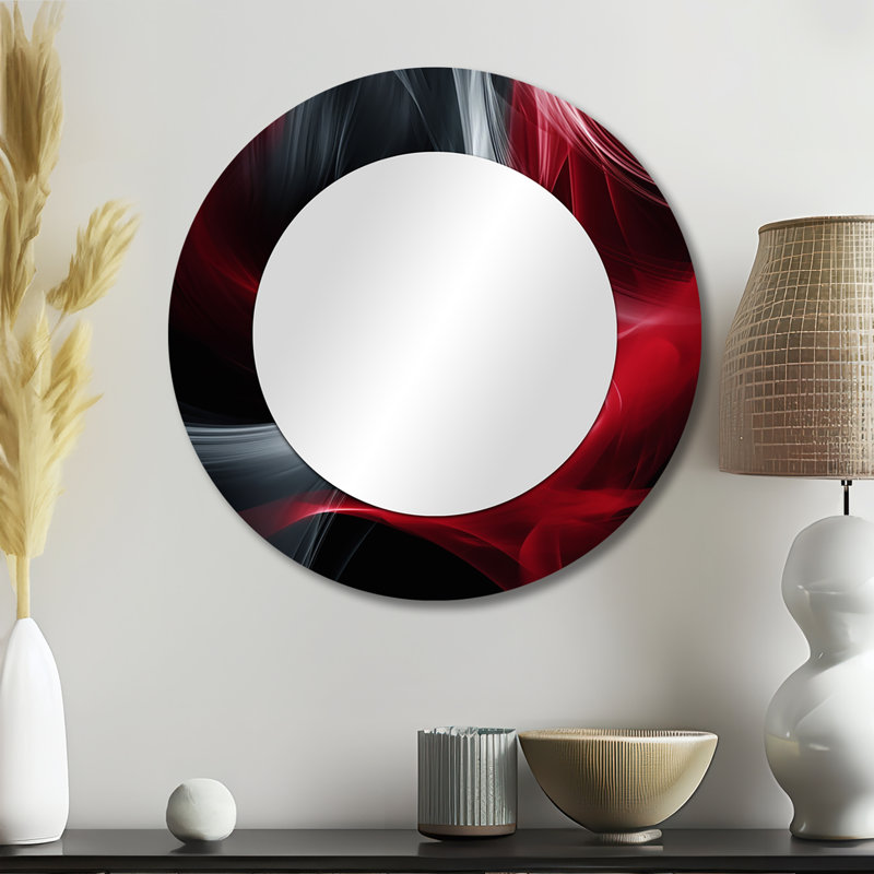 Miroir mural Pentti, 23 po x 23 po, Rond