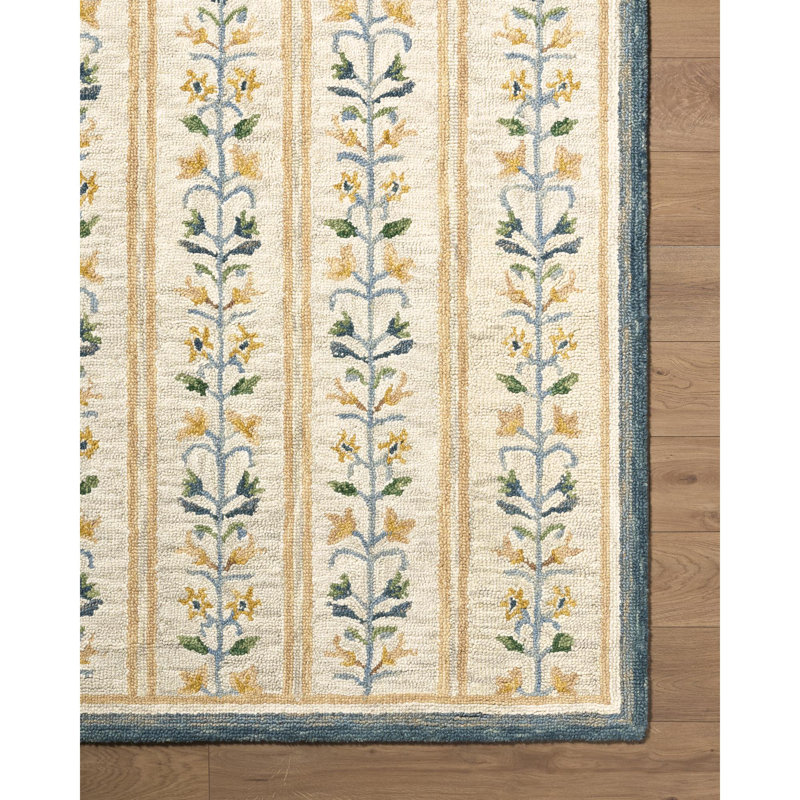 Tapis fait à la main Manor, Rectangulaire 8 pi x 10 pi